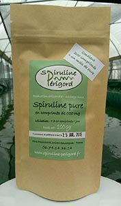 spiruline comprimes 500mg 100g